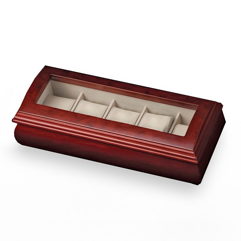 Mele Designs Arlo Wood Watch Box in Cherry