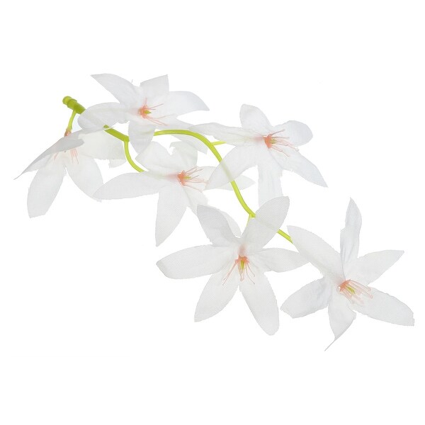 7 Inch Artificial Orchid Flower Floating Candles Simulation Flower