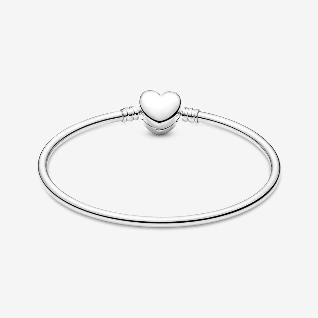 PANDORA  Limited Edition Pandora Moments Entwined Infinite Hearts Clasp Bangle