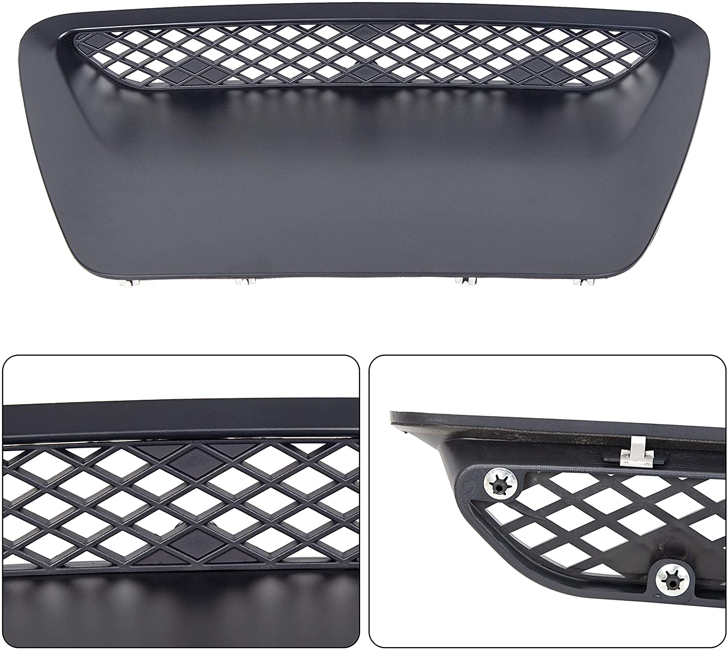 Kojem Hood Scoop Molding Bezel Compatible with 2004 2005 Dodge Ram 1500 SRT Replace for Part Number YL23TZZAB 5029770AA