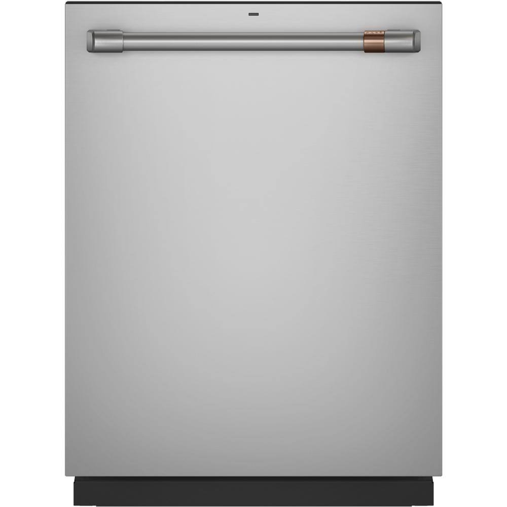 Cafe 24 in. Built-In Top Control Stainless Steel Dishwasher wStainless Steel Tub 3rd Rack 48 dBA CDT805P2NS1