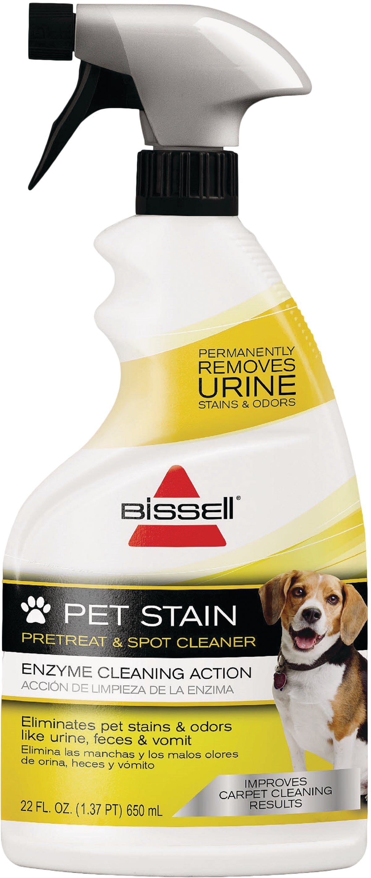 Bissell Pet Urine Stain And Odor Remover Carpet Cleaner 22 Oz.