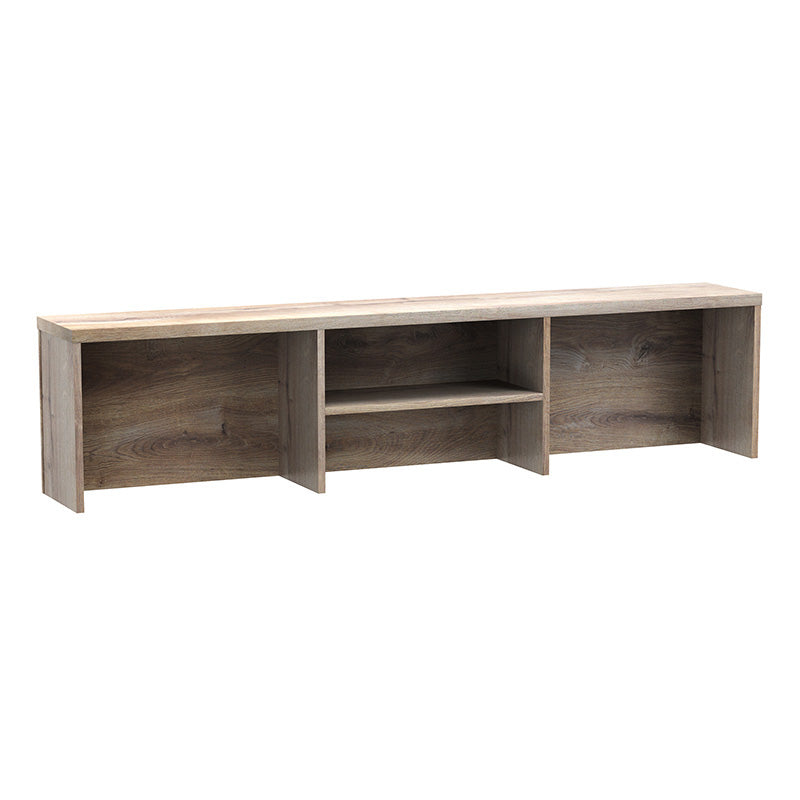 AFTAN Reception Desk Right Panel 180cm - Warm Oak & Black