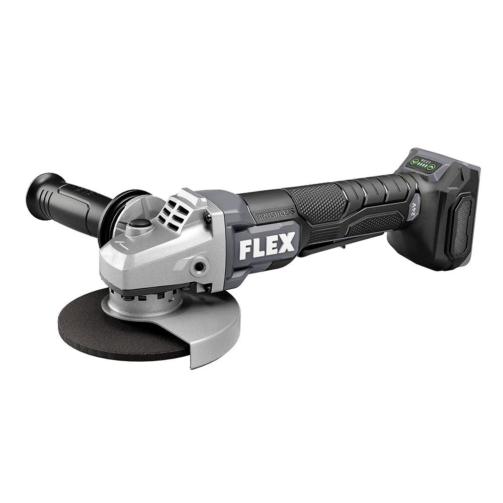 24V 5-In. Variable Speed Angle Grinder With Paddle Switch Bare Tool ;