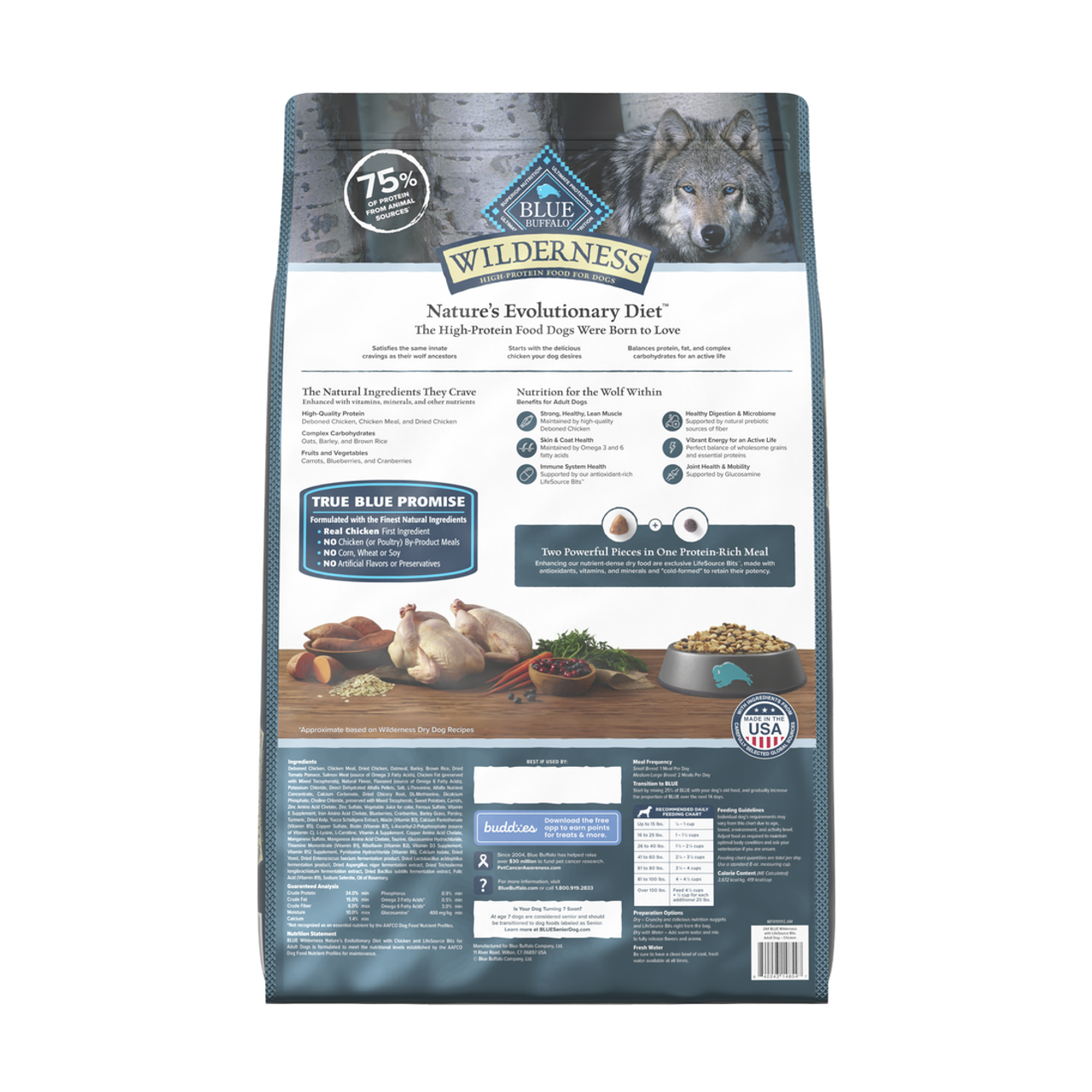 Blue Buffalo Wilderness Chicken Dog Food