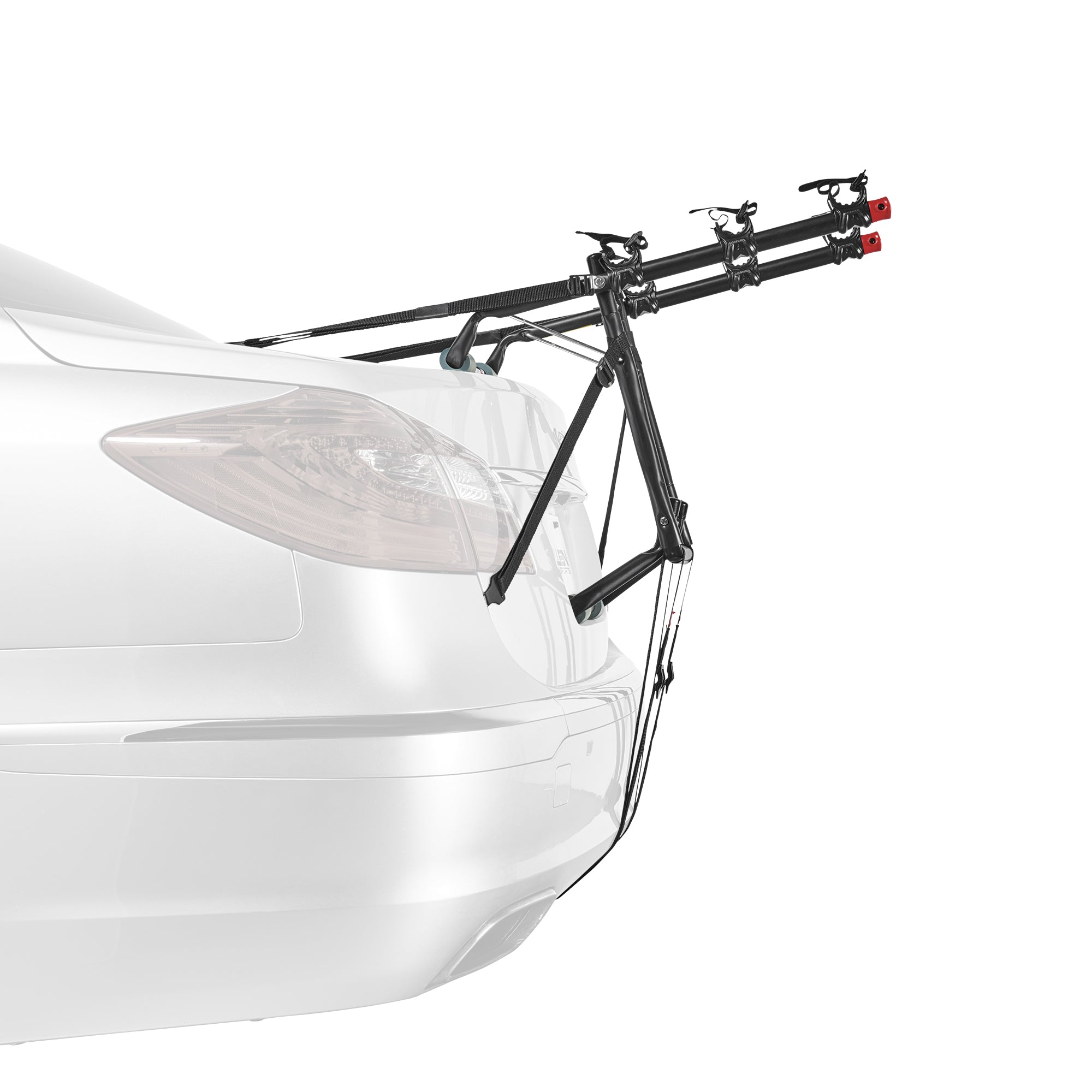 Allen Sports Deluxe 3-Bicycle Trunk Mounted Bike Rack Carrier， 103DN