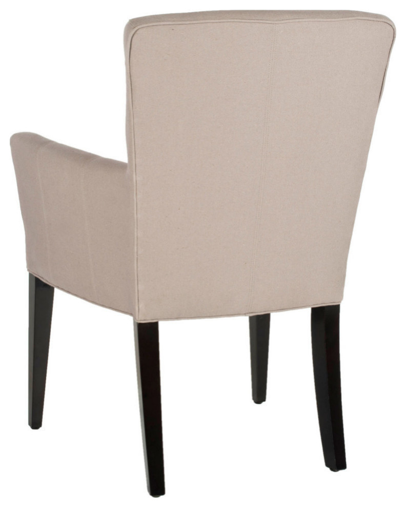 Jay Arm Chair  Taupe   Transitional   Dining Chairs   by Rustic Home Furniture Deco  Houzz