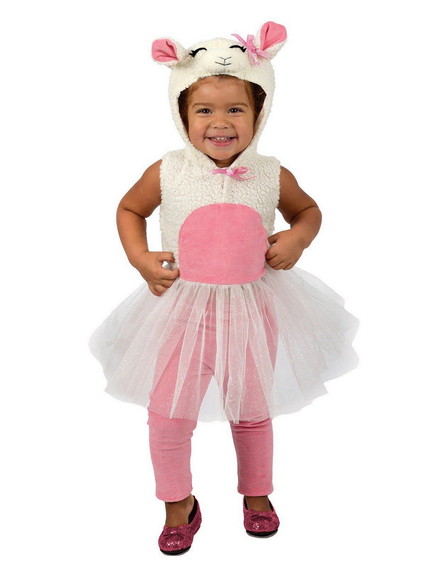 Ruby Slipper Sales 407621 Girls Pink Liza Lamb Cos...