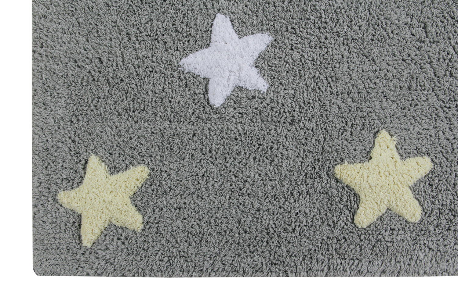 Estrellas Tricolor Gris Rug