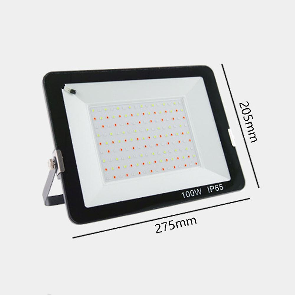 100w Outdoor Rgb Color Changing Led Flood Light With Super Bright