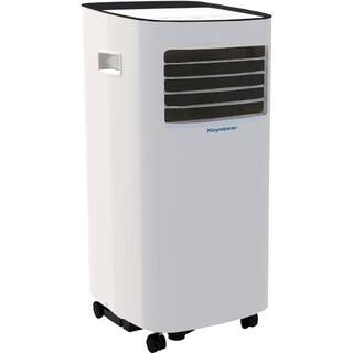 Keystone 7000 BTU (DOE) 10000 BTU (ASHRAE) Portable Air Conditioner w Remote 300 Sq.Ft. LED Display Timer Wheels in White KSTAP07PHA