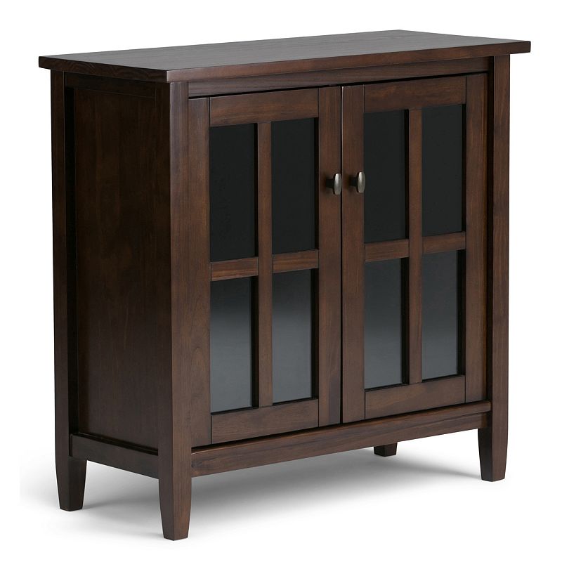 Simpli Home Warm Shaker 2-Door Storage Cabinet