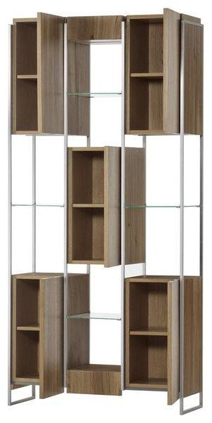 Lara Bookcase Light Oak Large   Contemporary   Bookcases   by Rustic Home Furniture Deco  Houzz