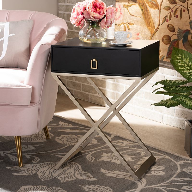 Baxton Studio Patricia Nightstand