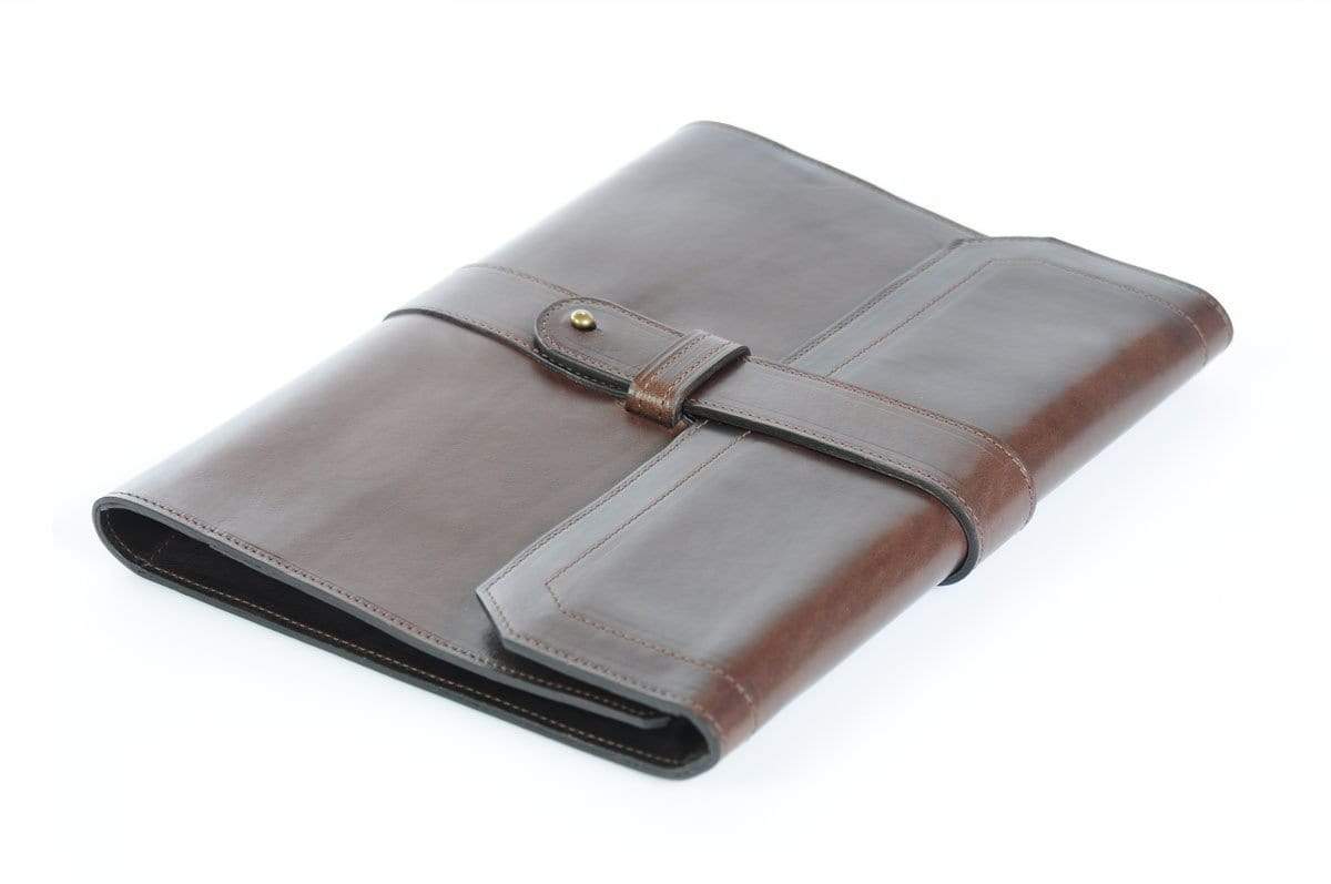 Vachetta Leather Post-Strap Padfolio