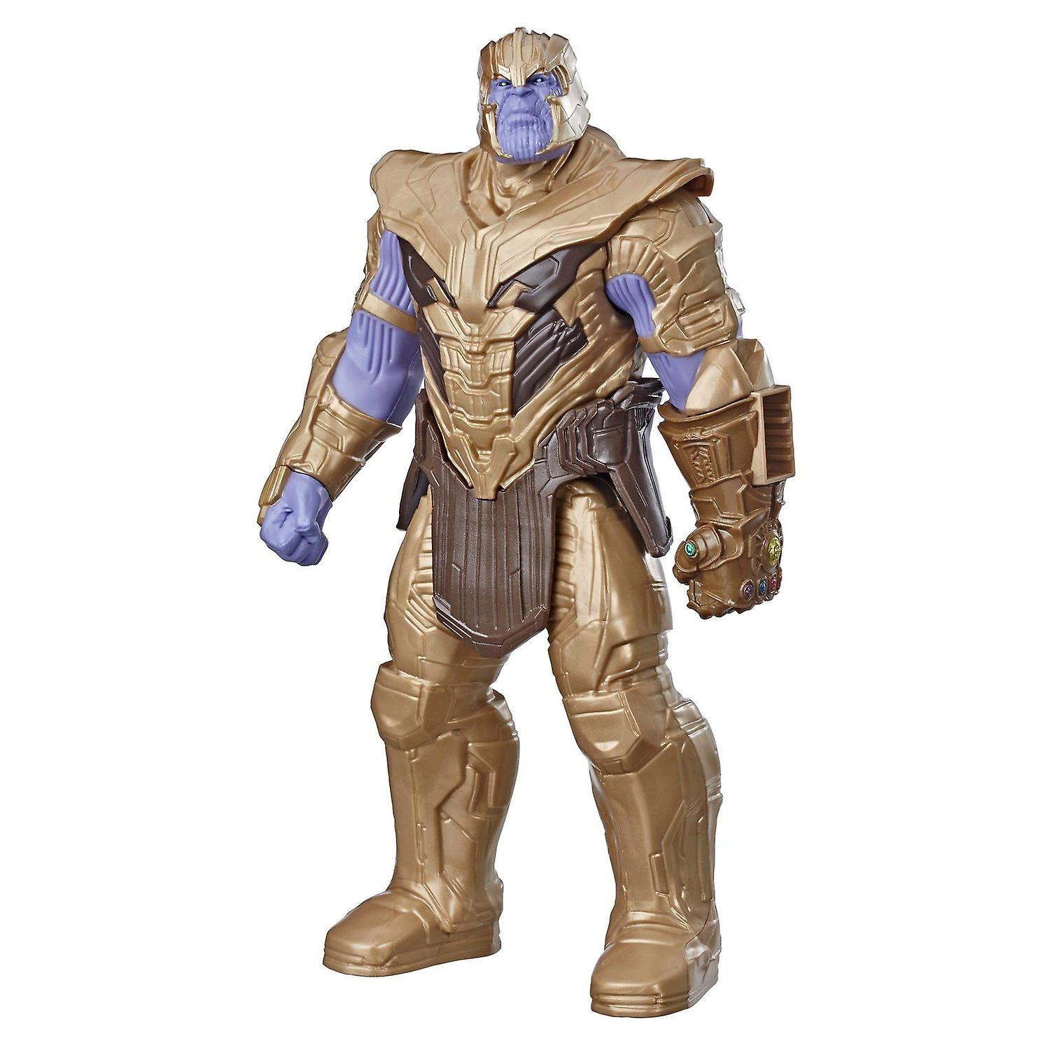 Marvel Avengers: Endgame Titan Hero Series Thanos Figure Power FX Port