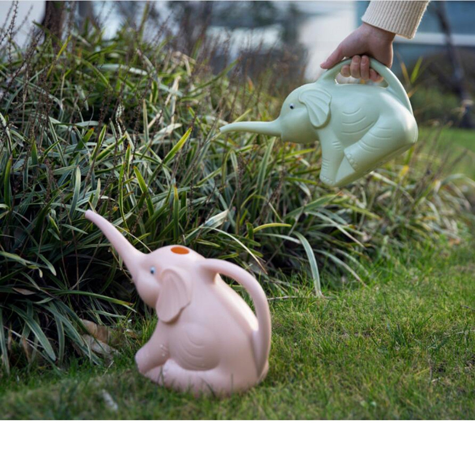 Baofu Creative baby elephant watering flower long-mouth watering can home gardening for Home