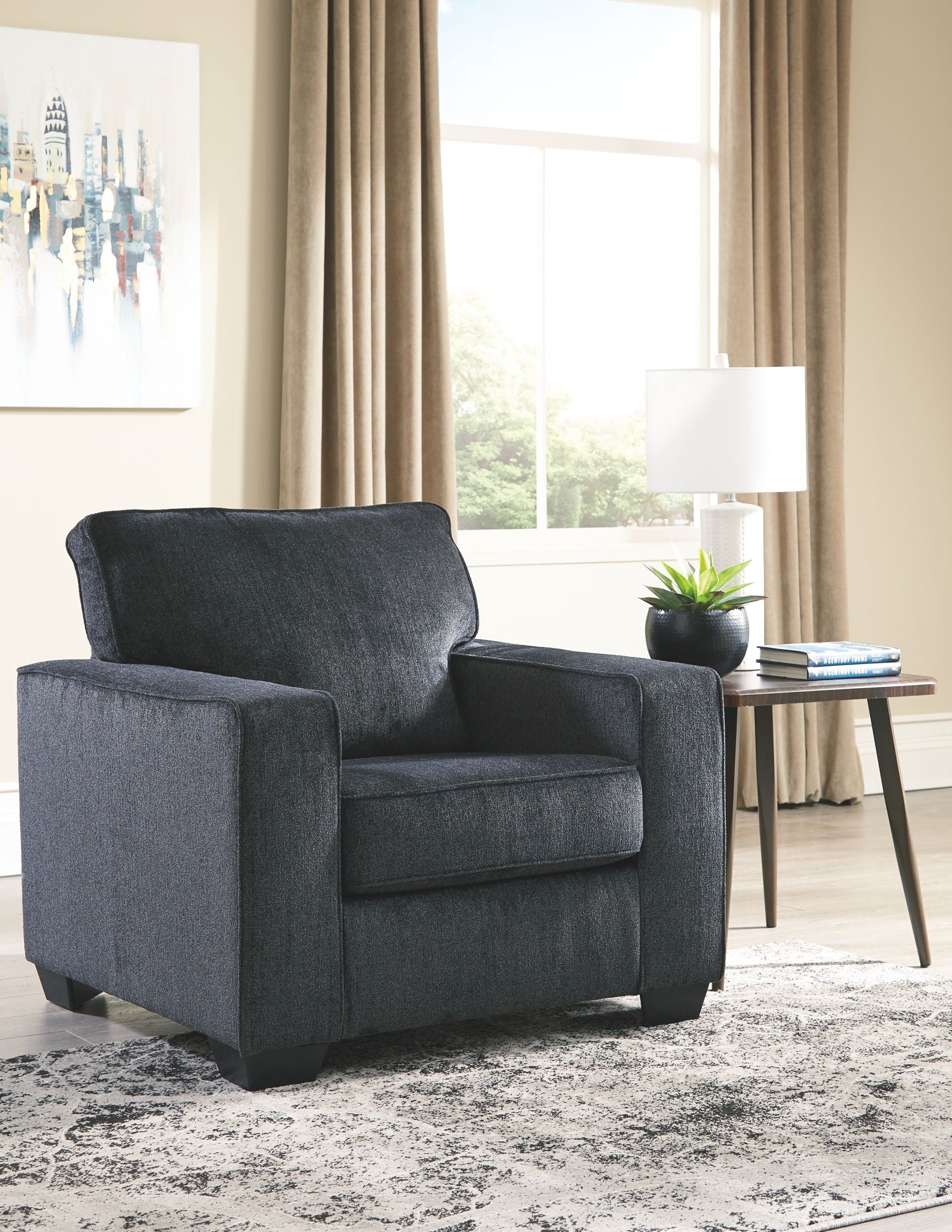 Altari Slate Sofa, Loveseat and Chair