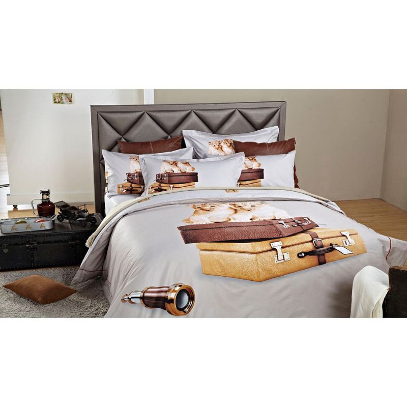 Dolce Mela Duvet Cover Sheets Set， Best Friends