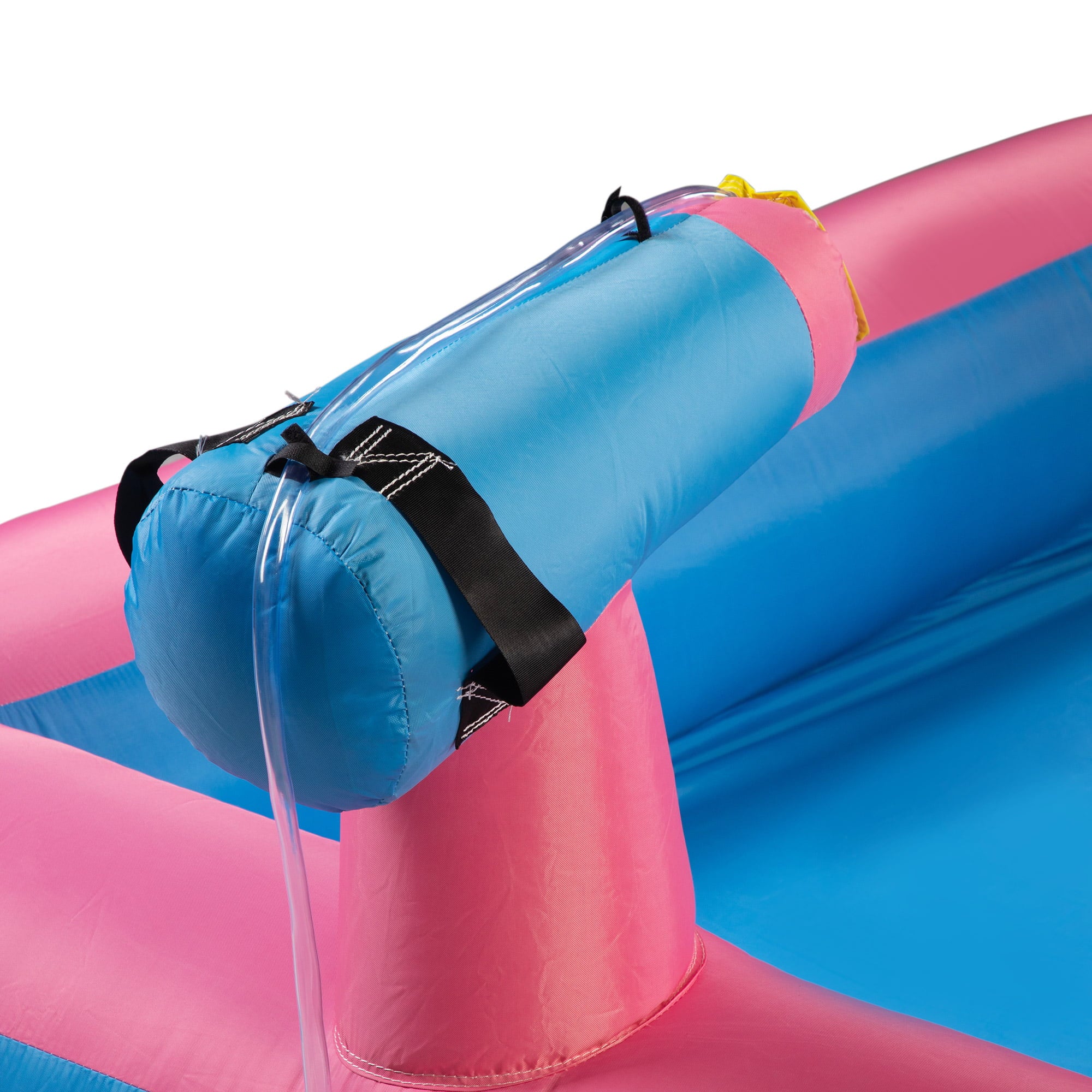 Track 7 Inflatable Water Slide Park,Kids Play Center with Slides,Splash Pool,Water Cannon