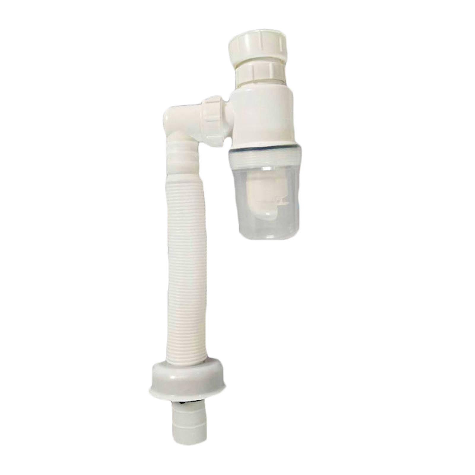 Double Anti-smell Drain Pipe Odor-free Drain Pipe For Kitchen Bathroom Wash Basin Sink