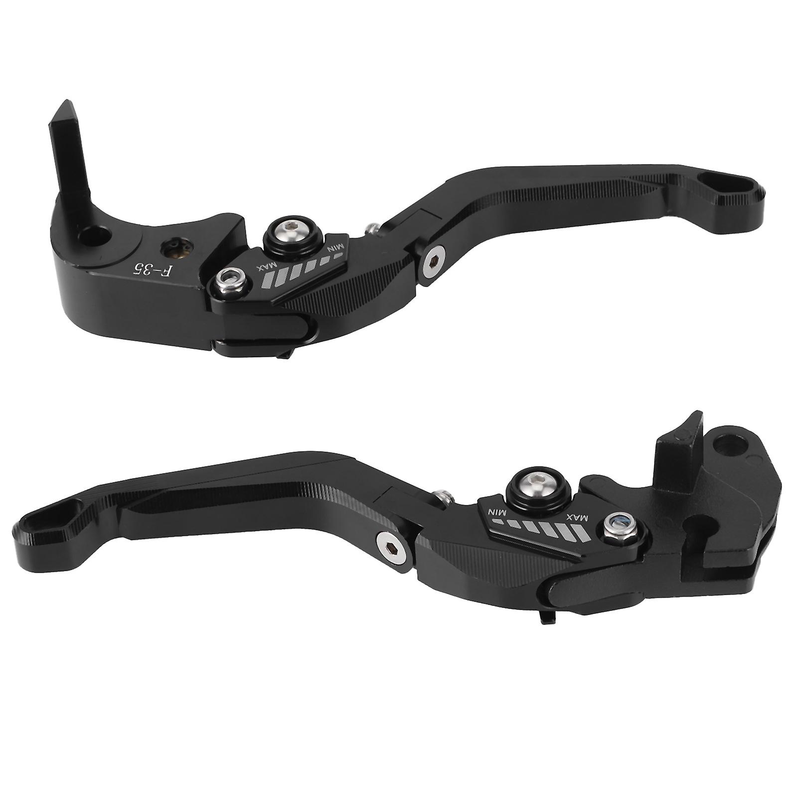 Pair Of Brake Clutch Lever Handle 6 Position Adjustable Fit For Suzuki Gsxr600/gsxr750 04-05