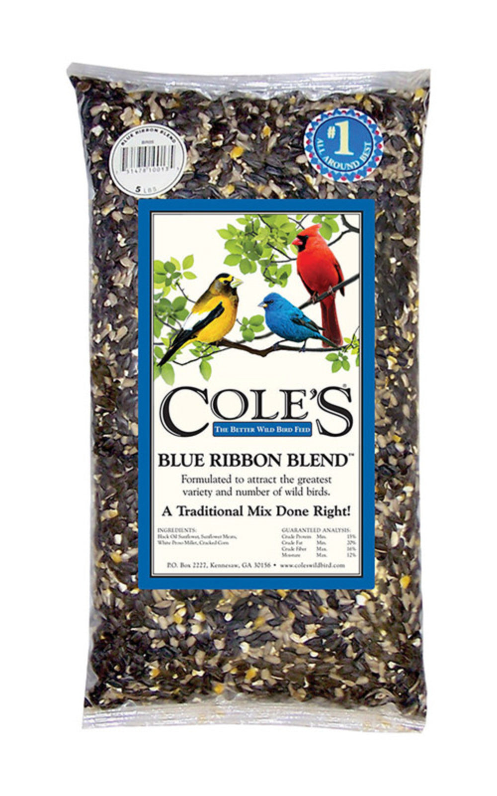 BLUE RIBBON BIRD SEED 5#