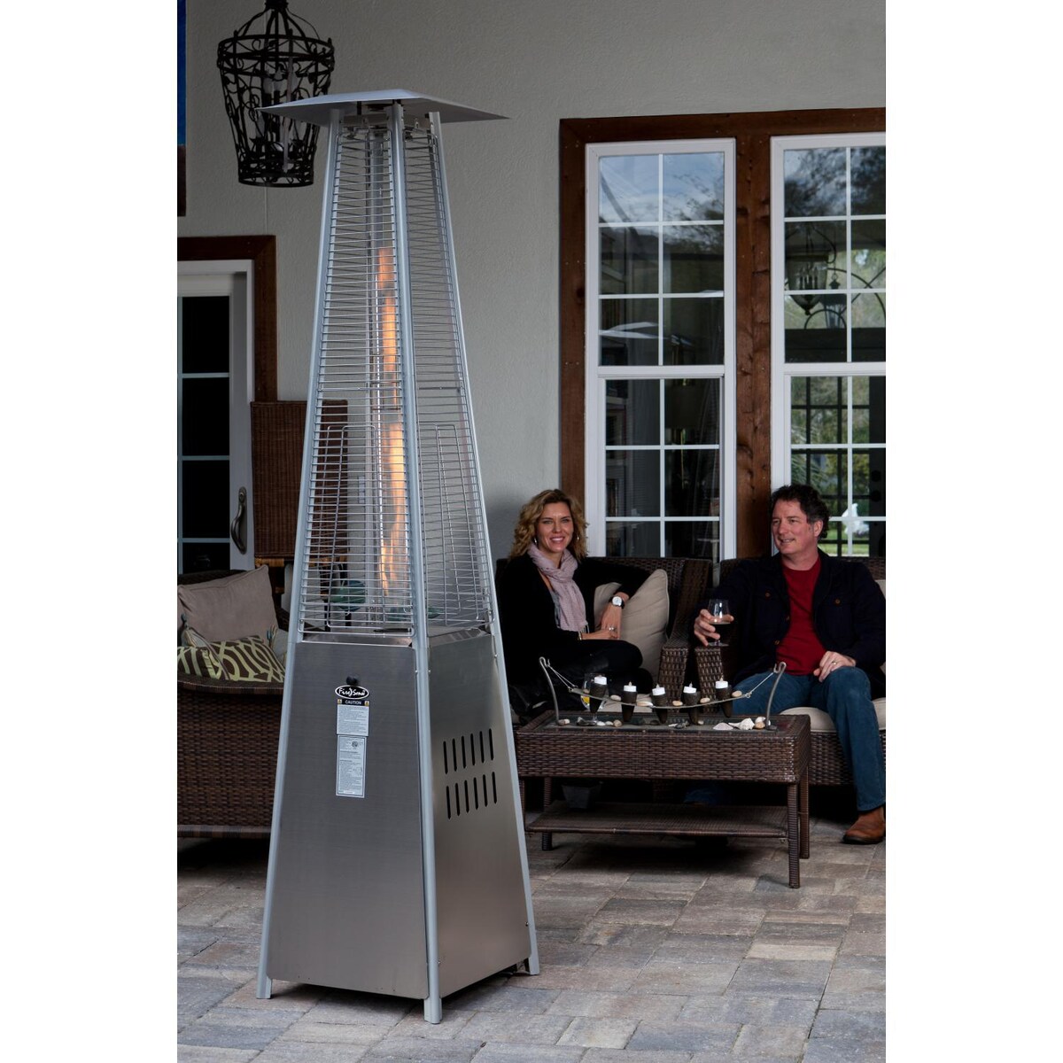 Ultimate Patio Propane Gas Decorative Fire Feature