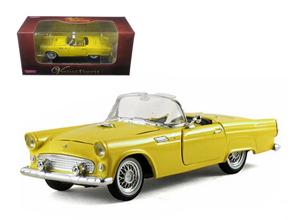 Arko 05521y  1955 Ford Thunderbird Convertible Yel...