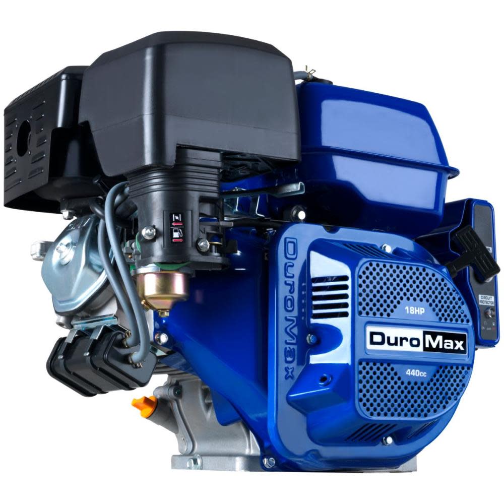 DuroMax 457cc Gas 1-Inch Shaft Recoil Electric Start Engine ;