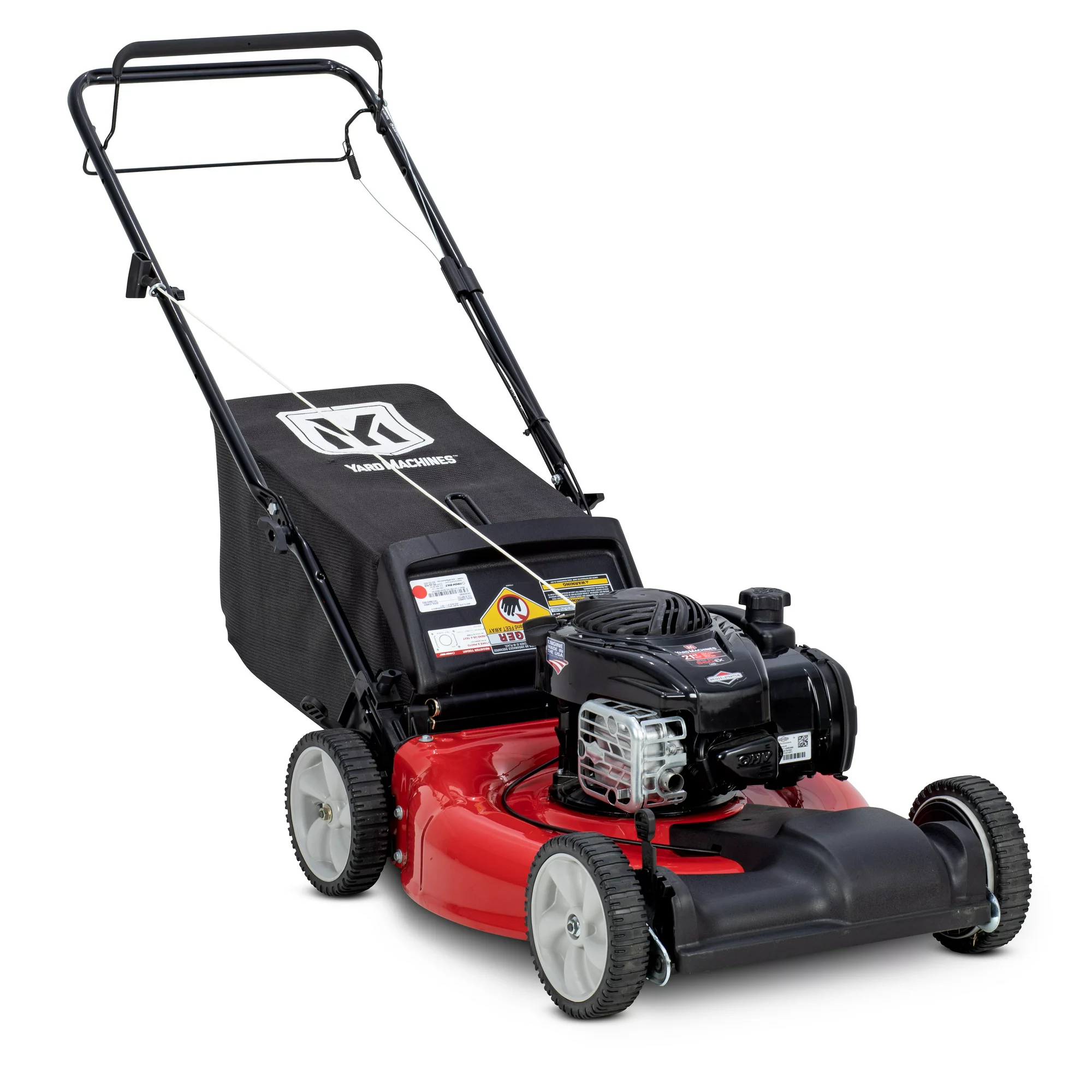 Yard Machines 21-in FWD Walk Behind Lawn Mower With 140cc Briggs and Stratton Gas Powered Engine