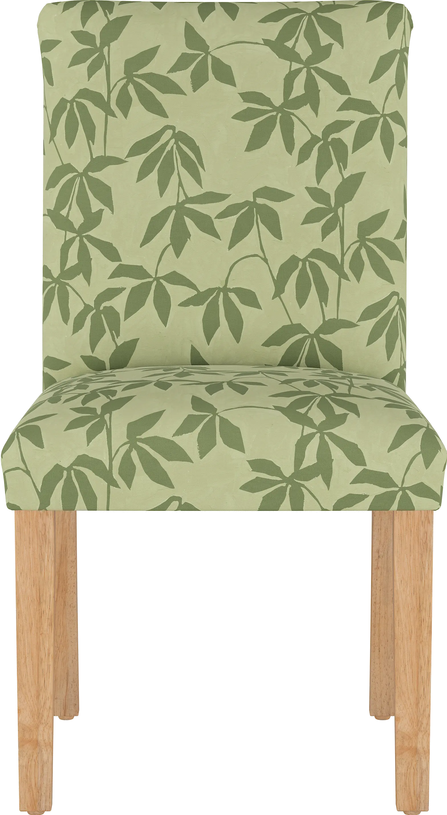 Jennifer Floral Sage Upholstered Dining Chair - Skyline Furniture