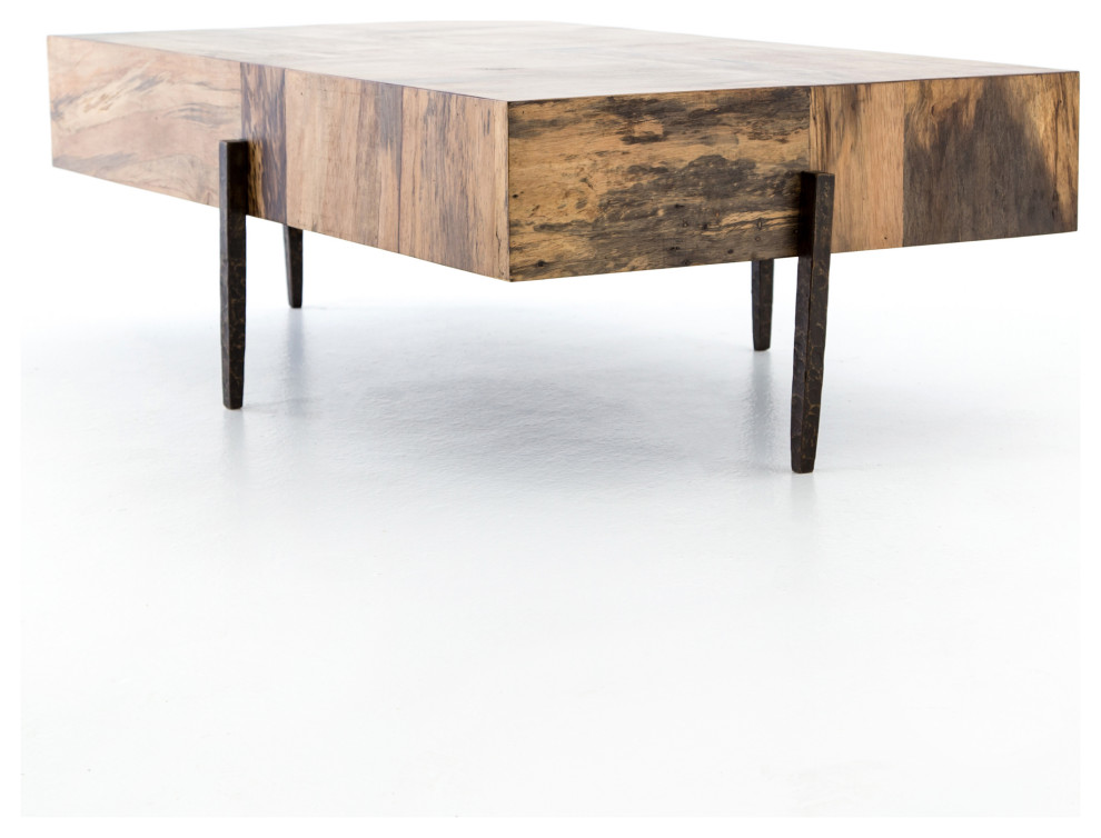 Indra Coffee Table   Industrial   Coffee Tables   by Four Hands  Houzz