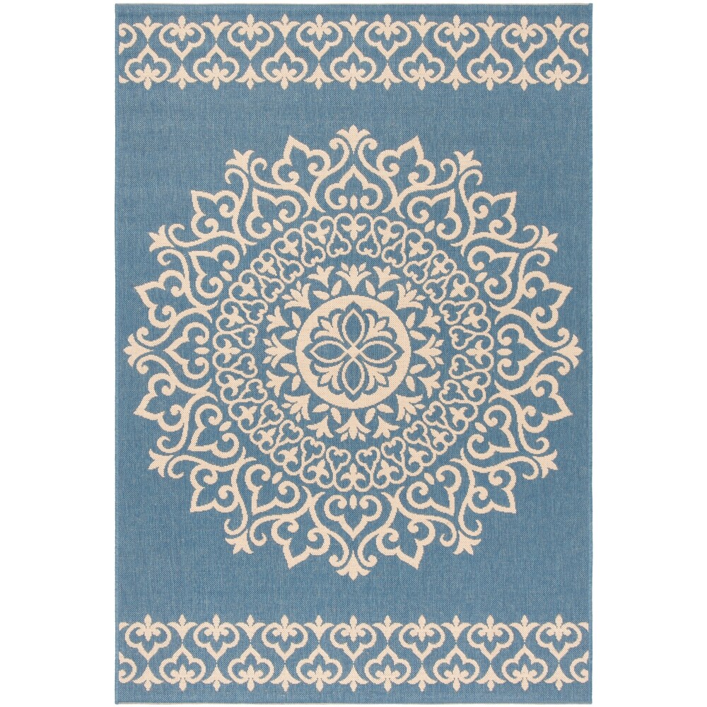 SAFAVIEH Beach House Adelle Indoor/ Outdoor Waterproof Patio Backyard Rug