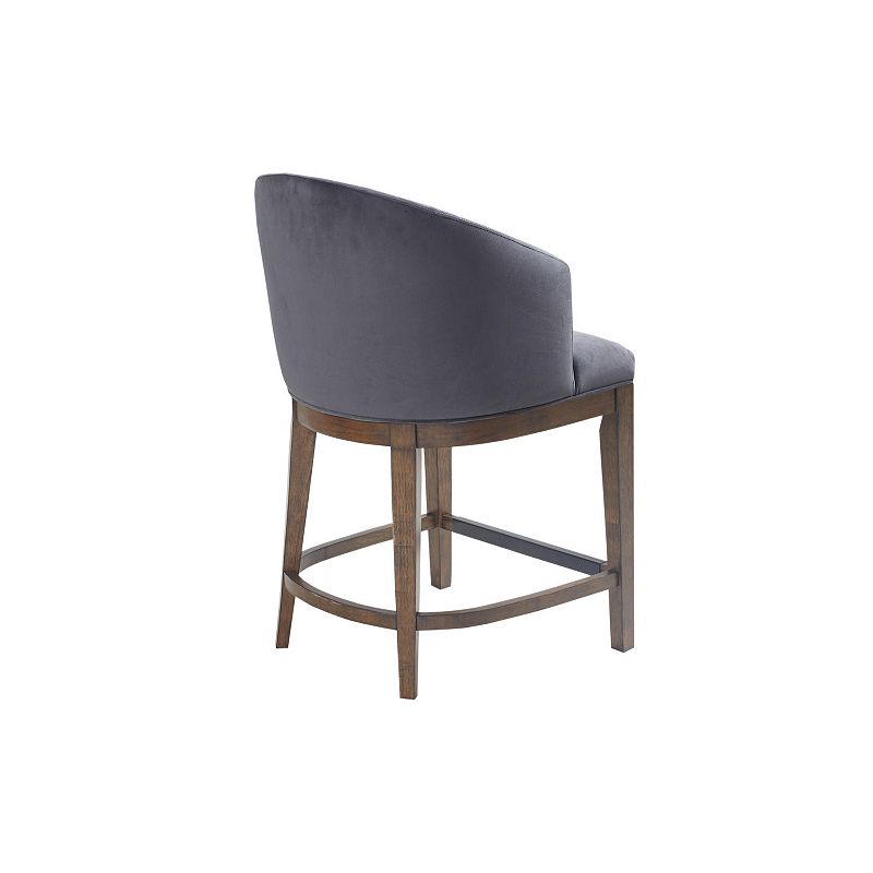 Martha Stewart Wheaton Upholstered Counter Stool