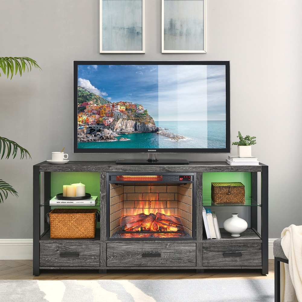 23 inch infrared quartz heater fireplace insert