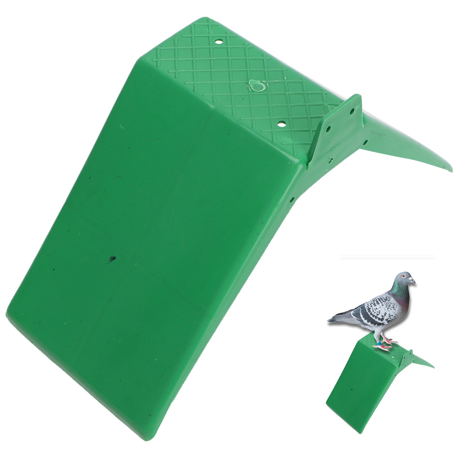 Pigeons Rest Stand， Bird Plastic Stand Block Cage Accessories Pigeons Plastic Perches Pet Pigeons Cage Rest Stand With Pigeons Rest Stand For Pigeons To Rest Green