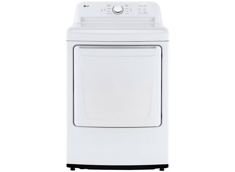 LG 7.3 Cu. Ft. White Electric Dryer With Sensor Dry