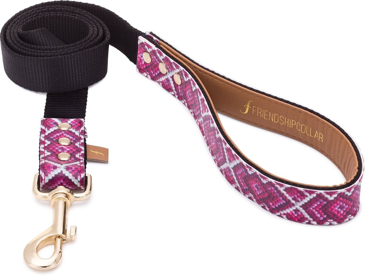 FriendshipCollar Pedigree Princess Leather Dog Leash