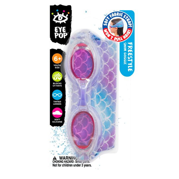 Eye Pop Purple and Blue Swimming Sport Goggles