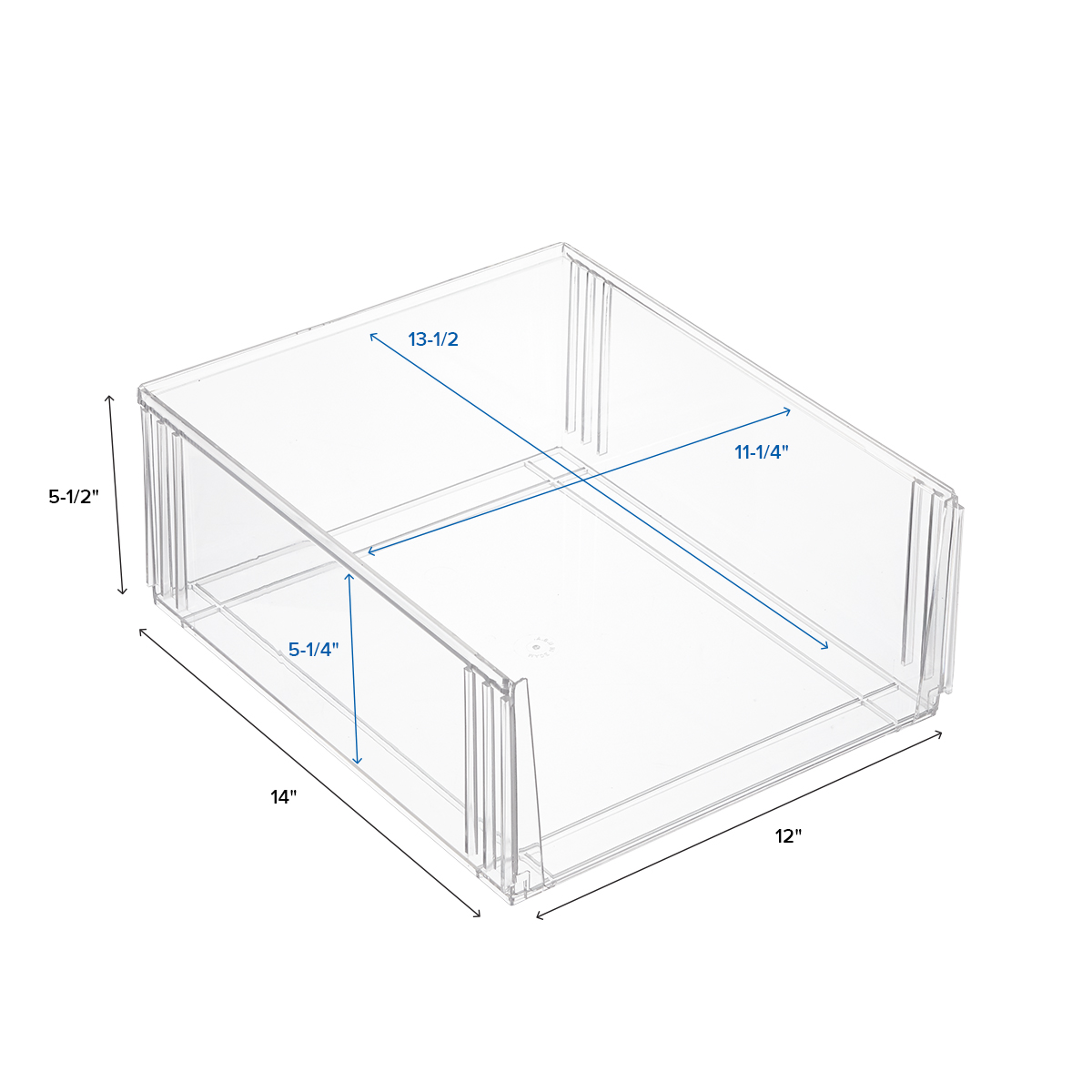 Premium Stackable Shirt amp Sweater Bins