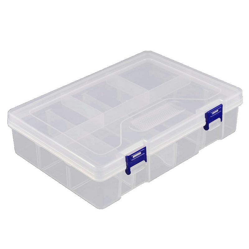 Home Desktop Tool Part Hardware Plastic Adjustable Storage Case Box Organizer