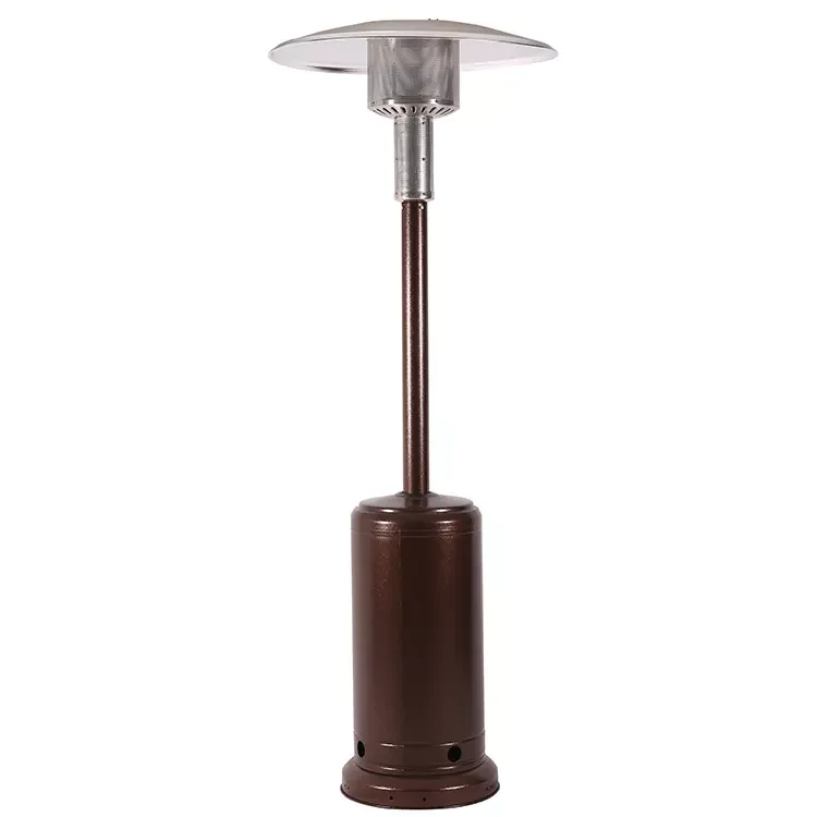 Outdoor Gas powered Profesional propane patio heater with table coated iron pellet sun quartz glass tube gas Patio Heater