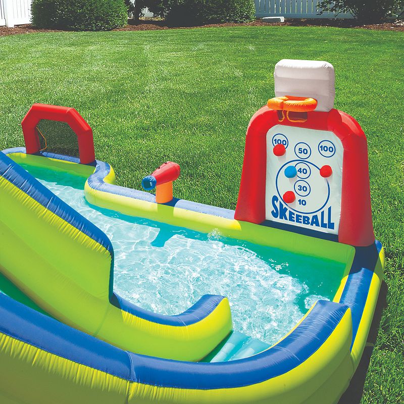 Banzai Inflatable Arcade Splash Water Park