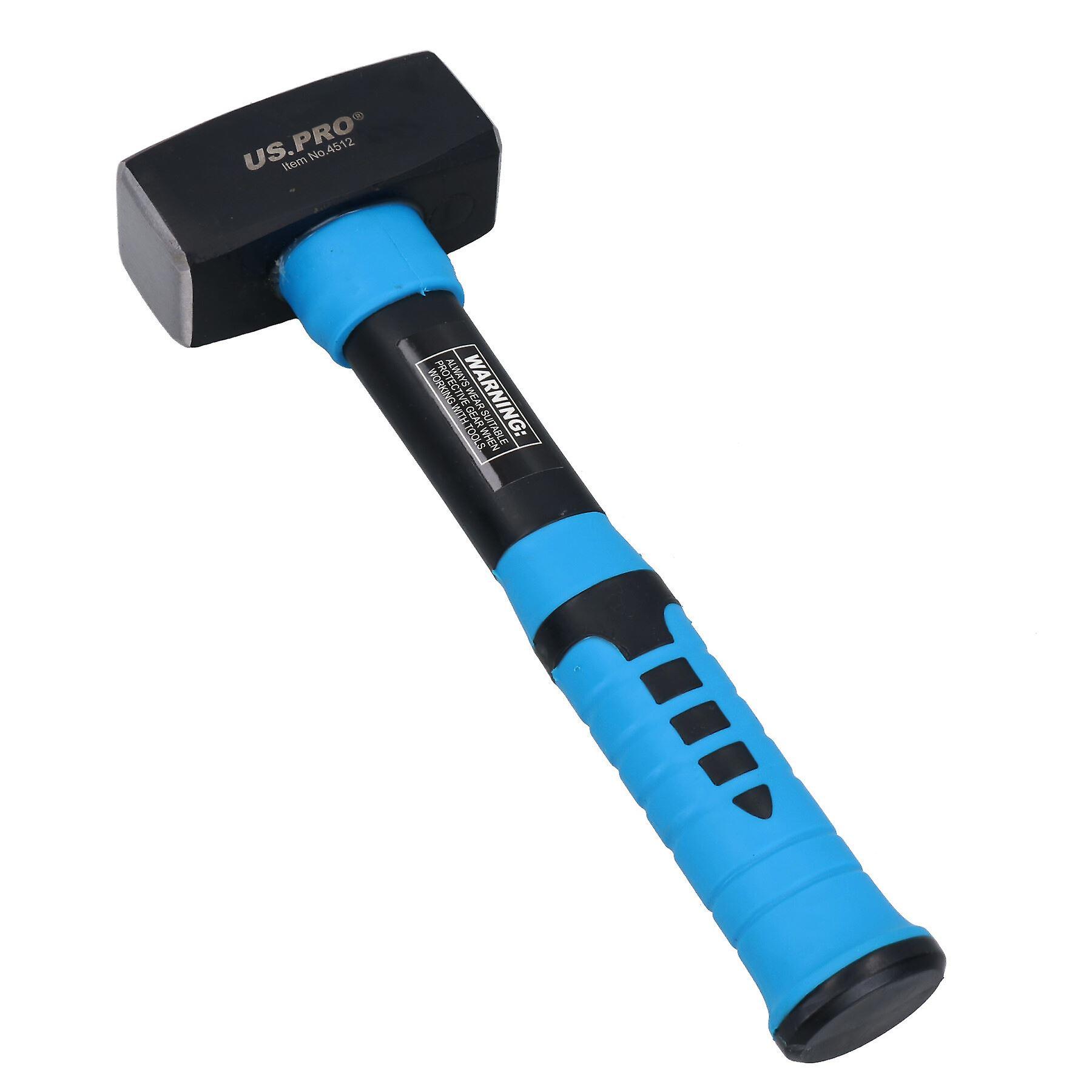 3pc Stoning Sledge Lump Hammer with Fibreglass Non Slip Handle 1kg 1.5kg 2kg