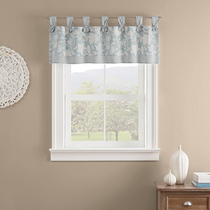 Waverly Stencil Vine Window Valance