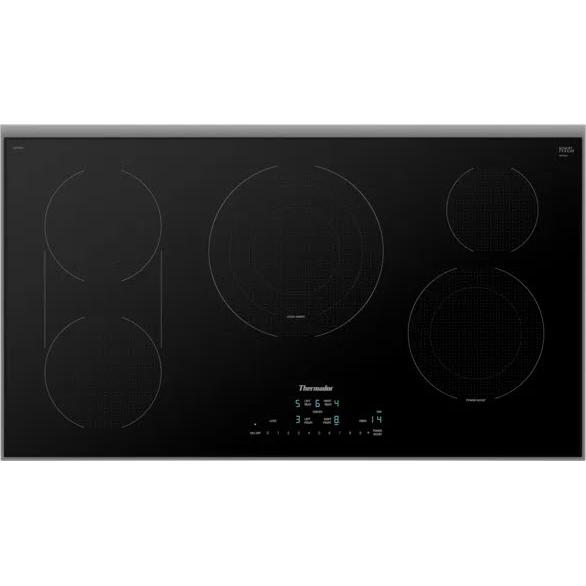 Thermador 36-inch Built-in Electric Cooktop with CookSmart® CET366YB