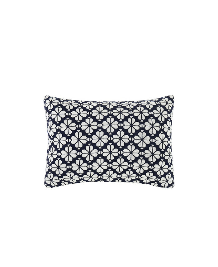 kate spade new york Knit Logo Decorative Pillow， 12