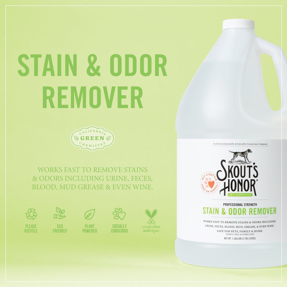 Skout's Honor Professional Strength Stain and Odor Remover