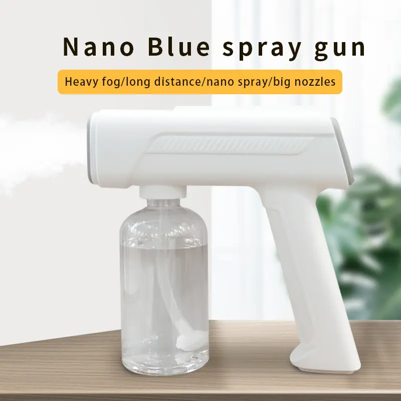 268ml Rechargeable Sprayers K8 USB Atomizer For Garden with Blue Light Fogger Machine Plant Wireless Nano Sprayer Gun